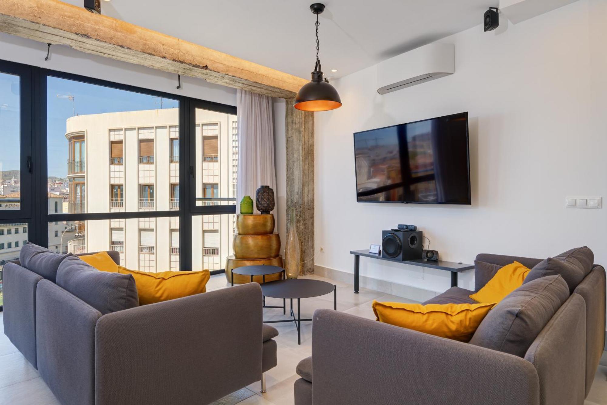 Apartment Tribuna Center By Seric Malaga Bagian luar foto